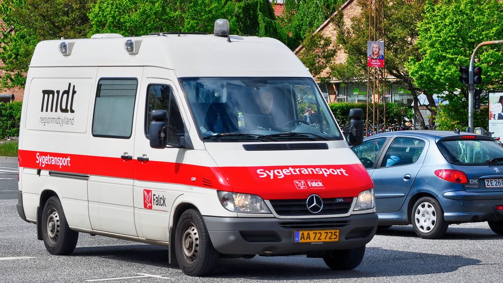 Liggende sygetransport er effektivt